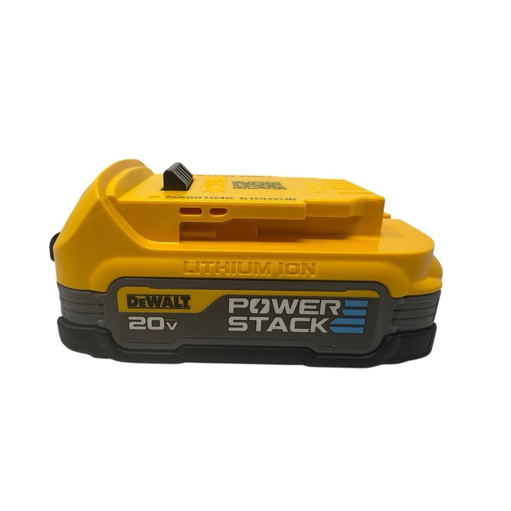 DEWALT DCBP034 20V MAX POWERSTACK 1.7 Ah Lithium Ion Battery Yellow